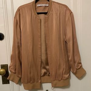 & Other Stories Satin Bomber Jacket